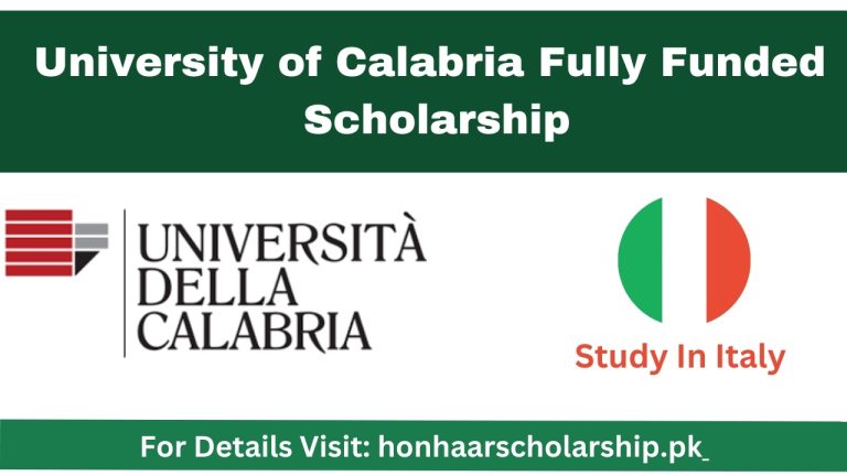 University of Calabria Fully Funded Scholarship 2025