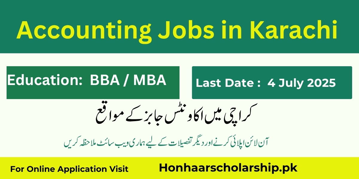 Accounting Jobs in Karachi