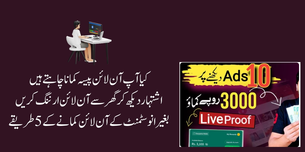 How to Earn Money Online in 2025 Without Investment